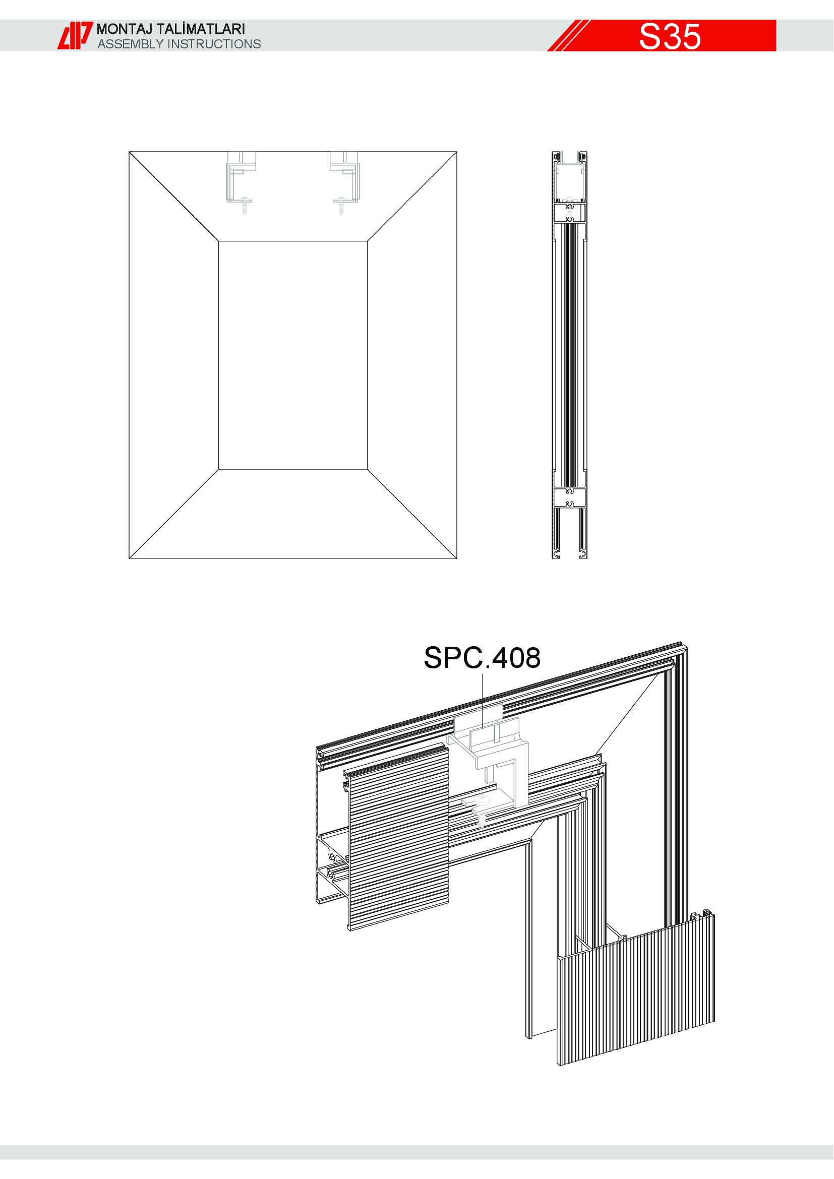 Sürme Yalıtımsız Alüminyum 42